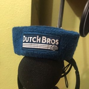 Dutch Bros Coffee limited edition headband blue
